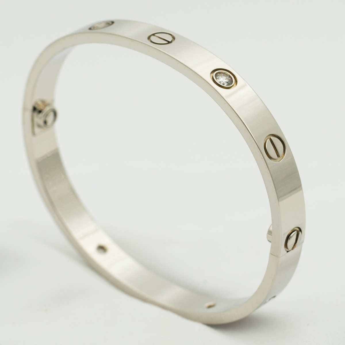 Mystic LOVE BRACELET 6.1MM 4 DIAMONDS