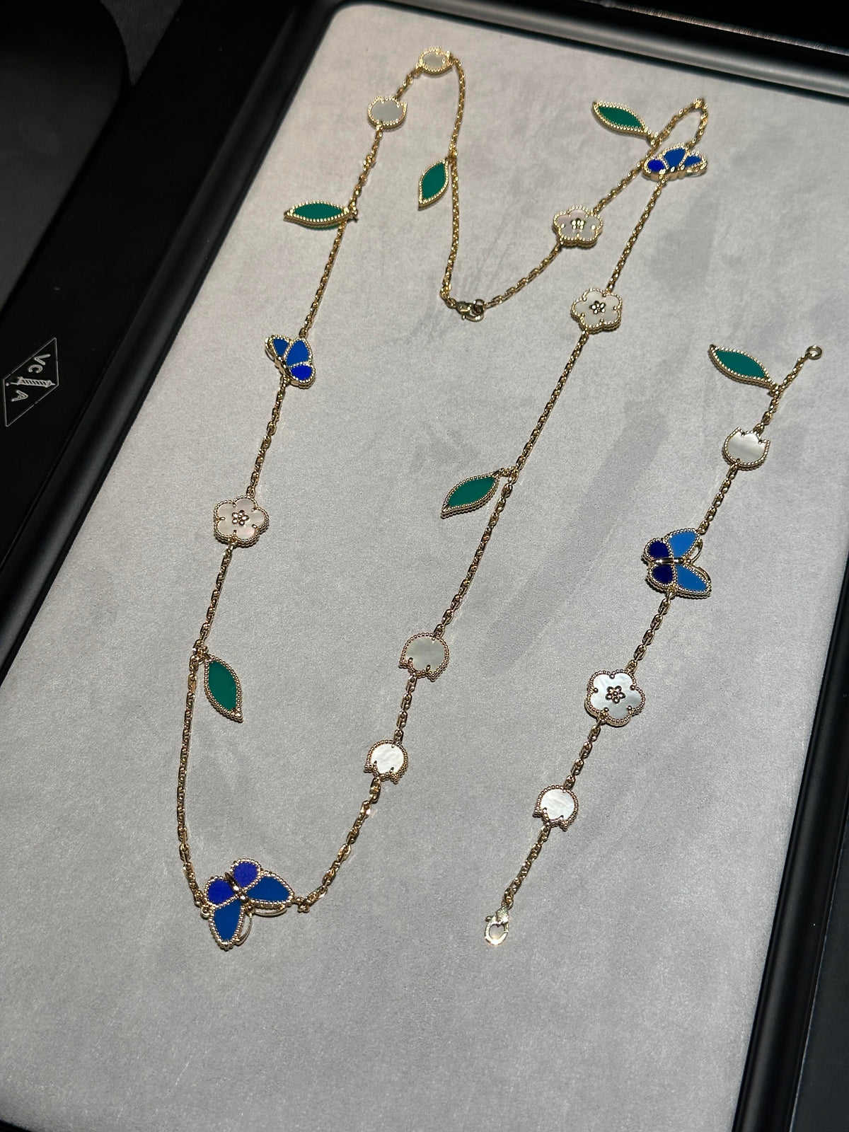 [Mystic ] 26 NEW CLOVER 15 MOTIFS LUCKY NECKLACE
