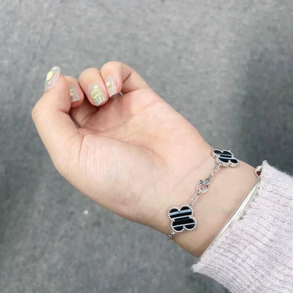 [Mystic ]New  CLOVER 5 MOTIF PULSAR STONE BRACELET COLLECTION