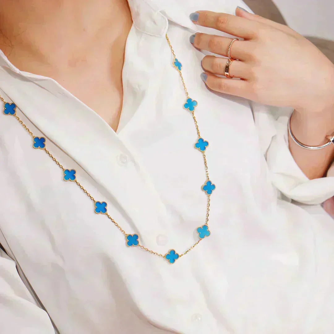 Mystic CLOVER 20 MOTIFS TURQUOISE GOLD