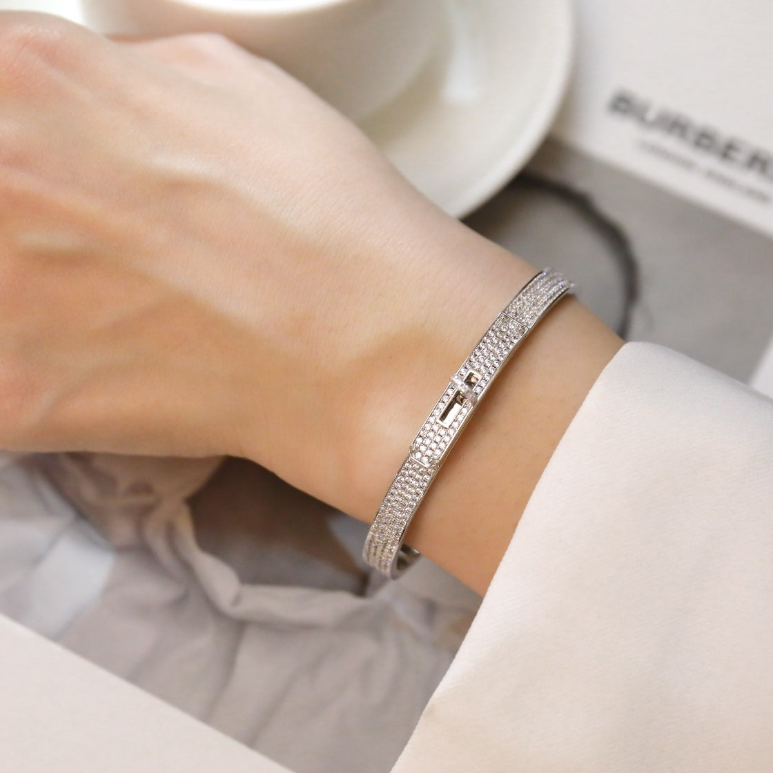 Mystic KELLY BRACELET DIAMOND PAVED