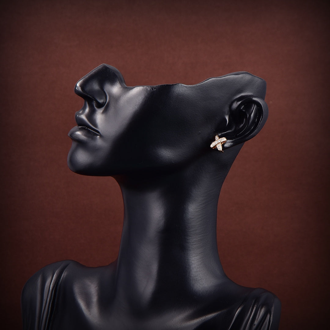 Mystic JEUX DE GOLD DIAMOND EARRINGS