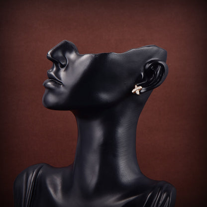 Mystic JEUX DE GOLD DIAMOND EARRINGS
