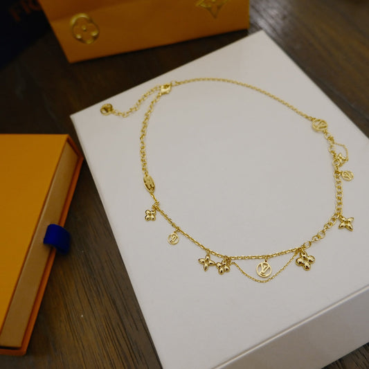 Mystic BLOOMING SUPPLE NECKLACE BRASS