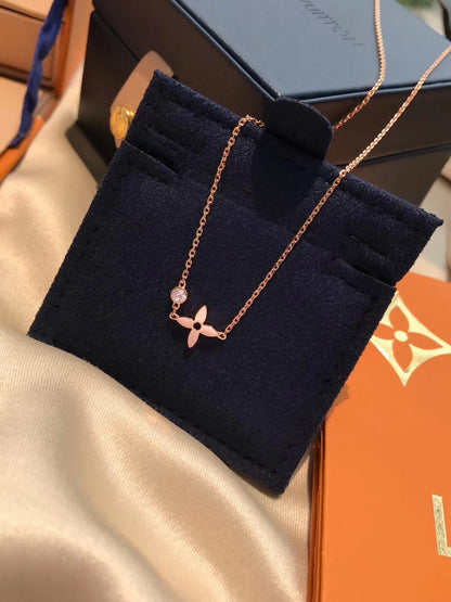Mystic BLOSSOM PENDANT PINK GOLD AND DIAMOND