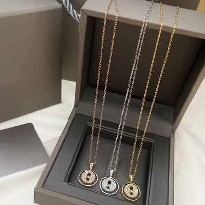 [Mystic]LUCKY MOVER PM PAVED NECKLACE