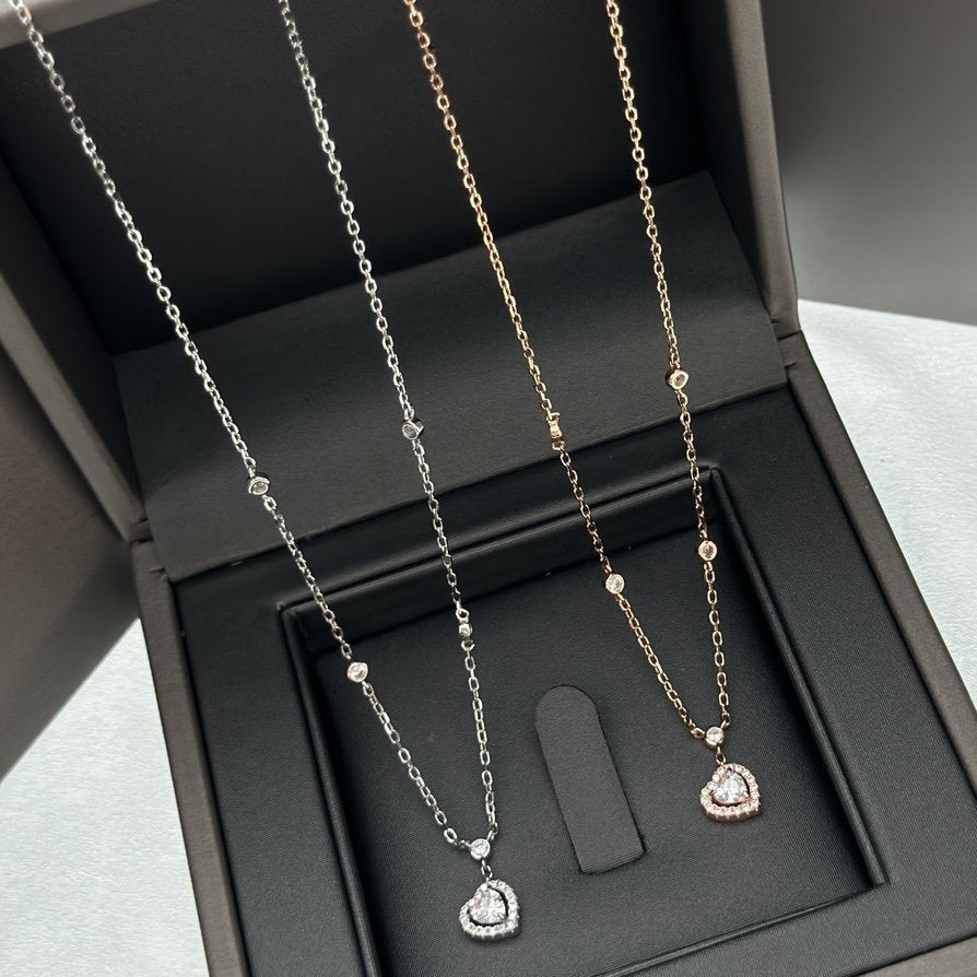 [Mystic]JOY HEART DIAMOND NECKLACE