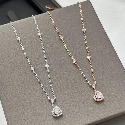[Mystic]JOY HEART DIAMOND NECKLACE