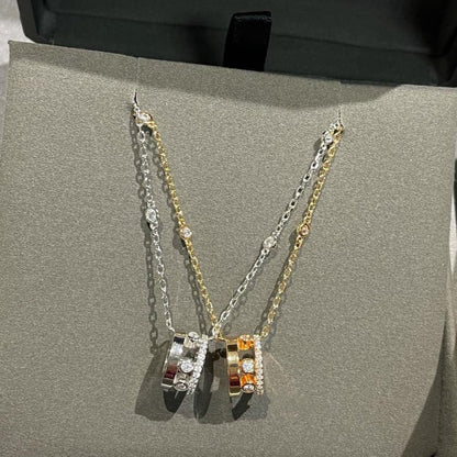 [Mystic]CHAIN MOVE ROMANE PEDAND NECKLACE