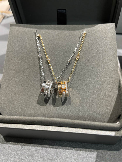 [Mystic]CHAIN MOVE ROMANE PEDAND NECKLACE