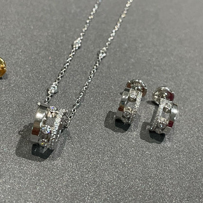 [Mystic]CHAIN MOVE ROMANE PEDAND NECKLACE