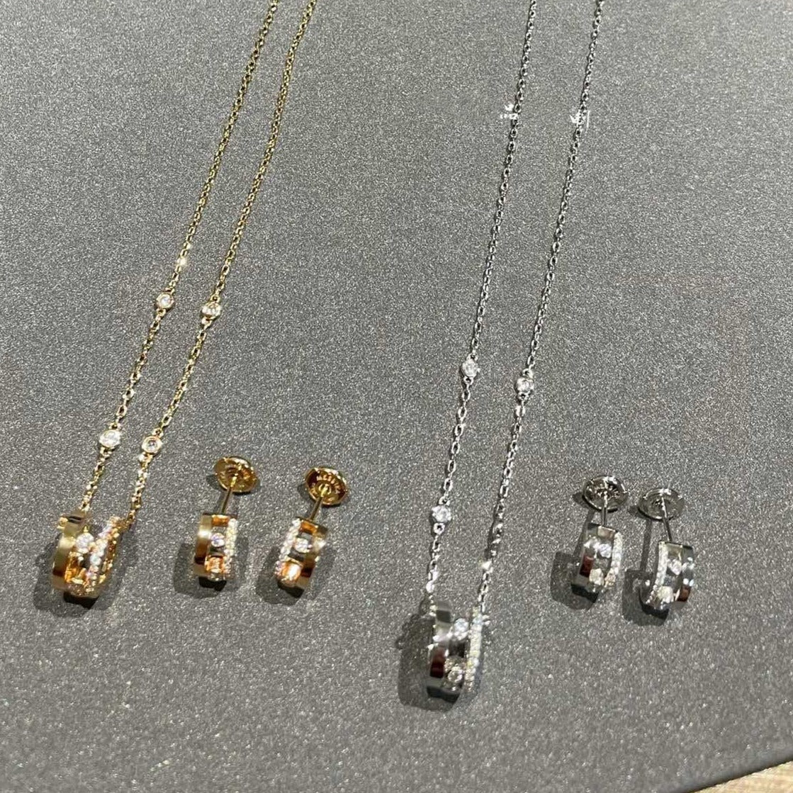 [Mystic]CHAIN MOVE ROMANE PEDAND NECKLACE