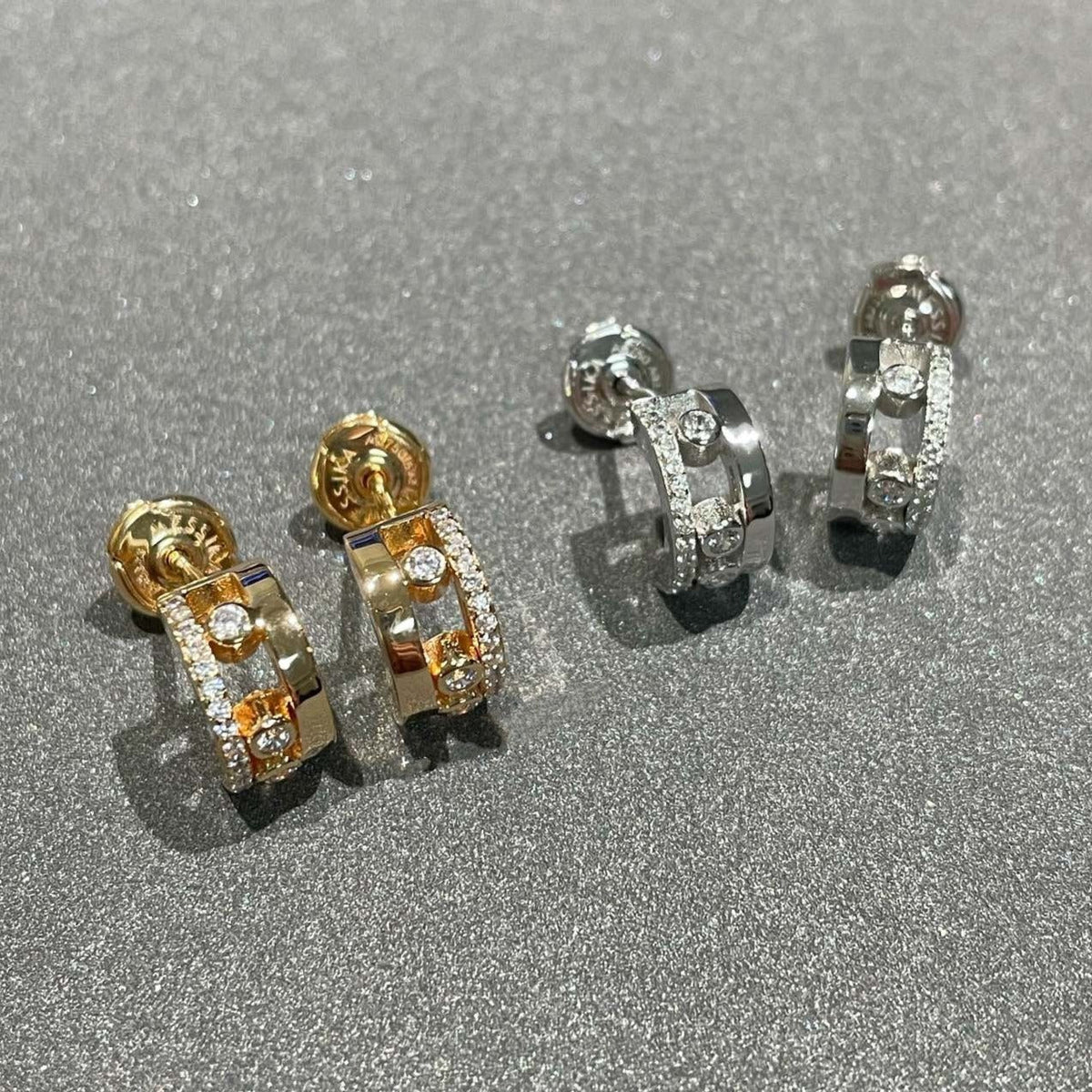 [Mystic]MOVE ROMANE EARRINGS DIAMOND