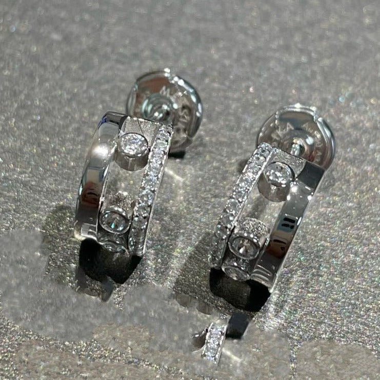 [Mystic]MOVE ROMANE EARRINGS DIAMOND