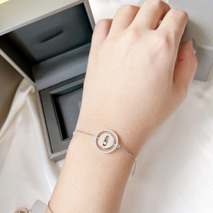 [Mystic]LUCKY MOVE PAVED DIAMOND BRACELET