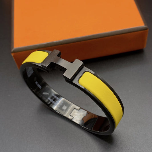 Mystic CLIC HM SO BLACK YELLOW BRACELET