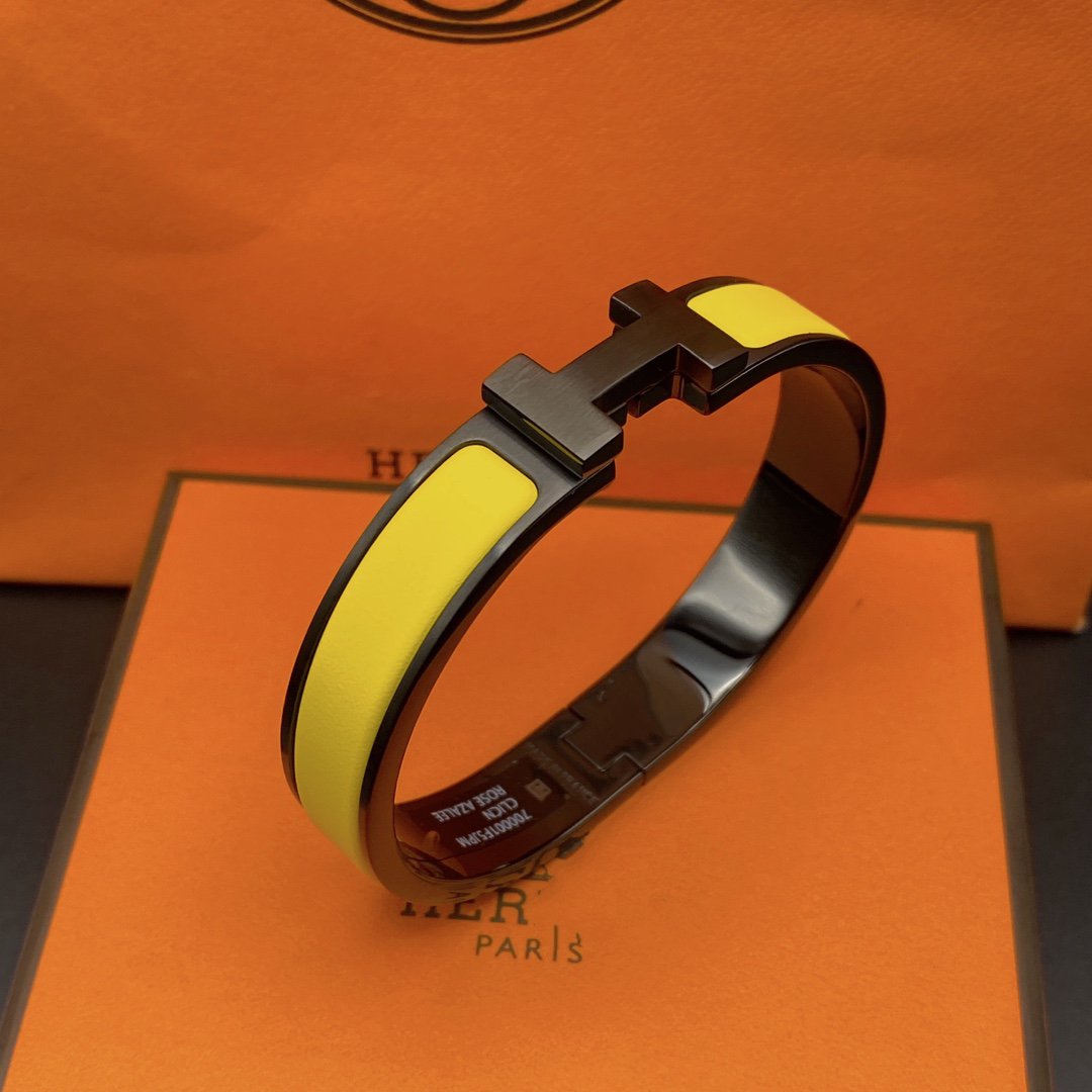 Mystic CLIC HM SO BLACK YELLOW BRACELET