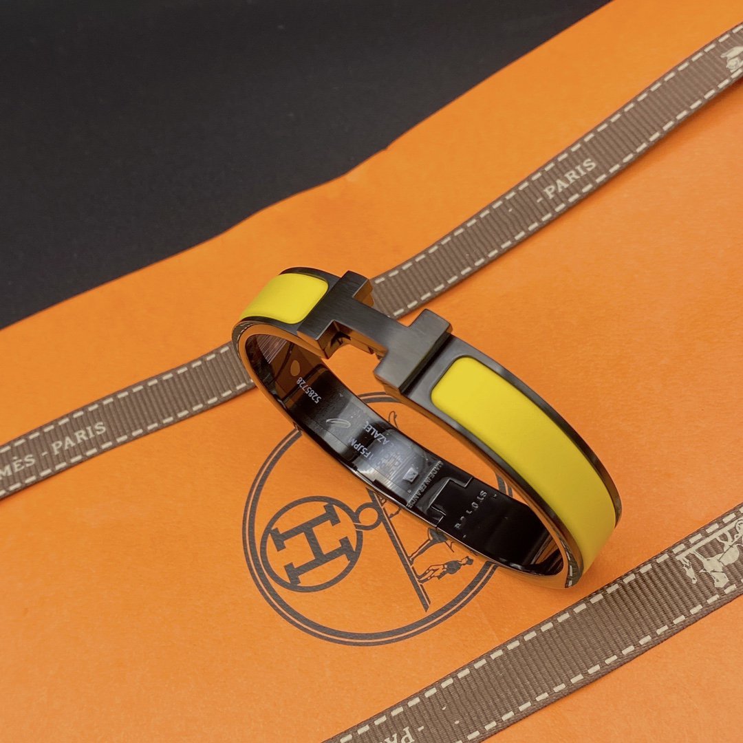 Mystic CLIC HM SO BLACK YELLOW BRACELET