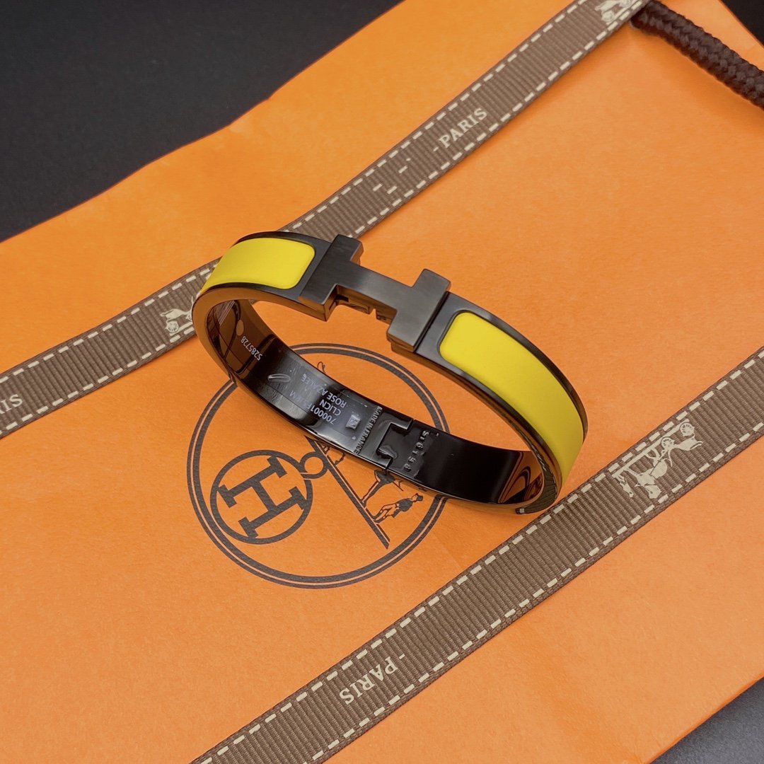 Mystic CLIC HM SO BLACK YELLOW BRACELET