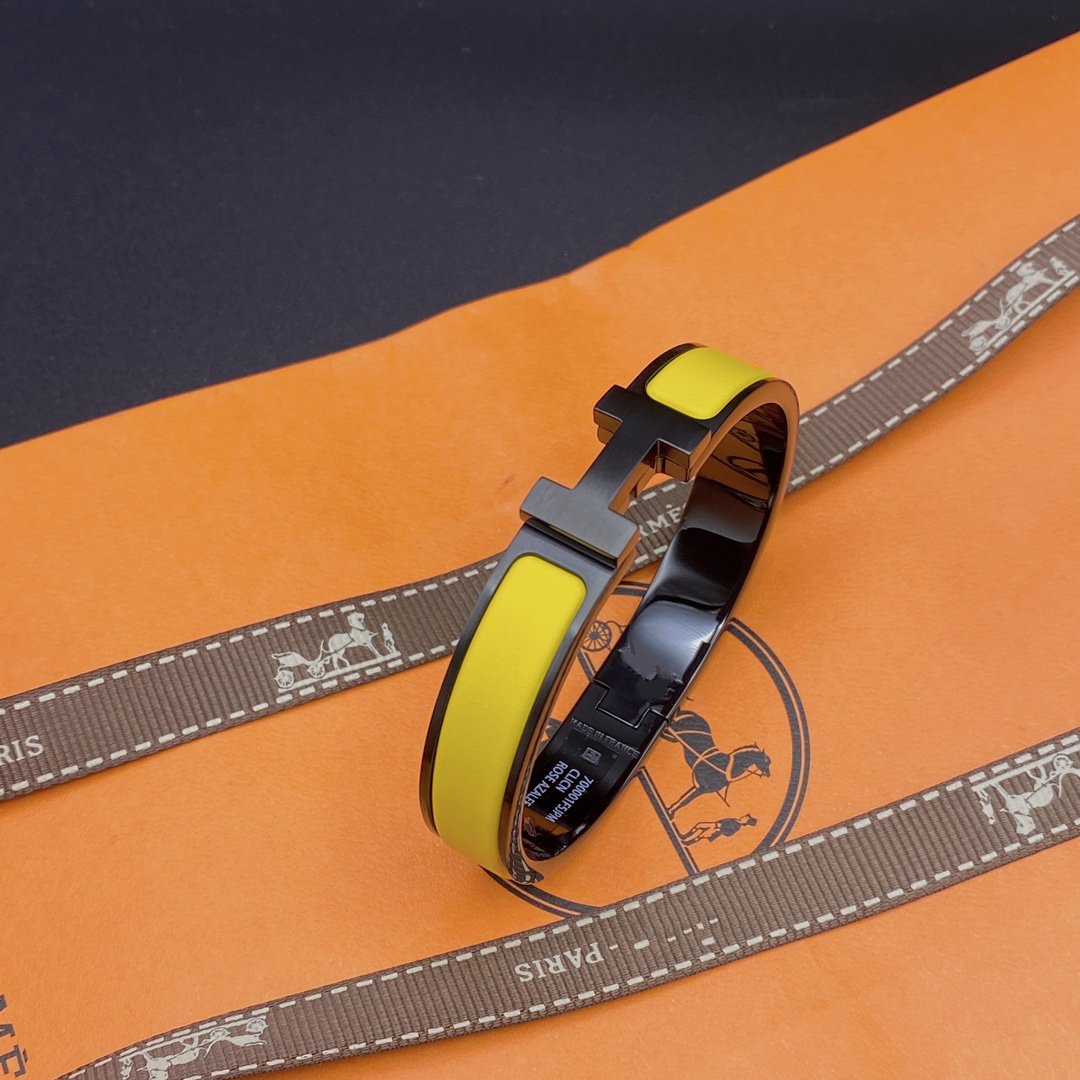 Mystic CLIC HM SO BLACK YELLOW BRACELET