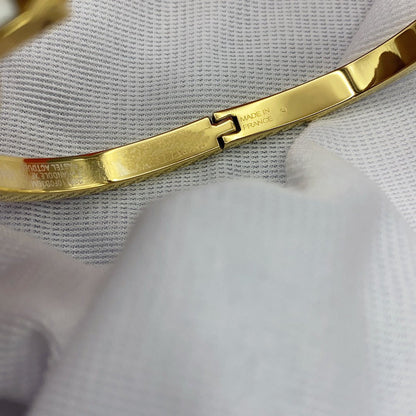 Mystic CLASSIC HM CLIC WHITE 8MM ENAMEL BRACELET