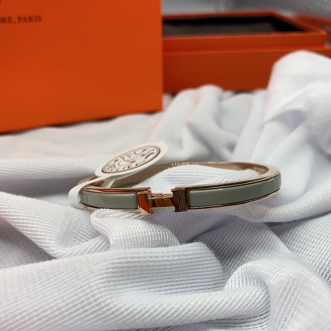 Mystic CLASSIC HM CLIC GREEN 8MM ENAMEL BRACELET