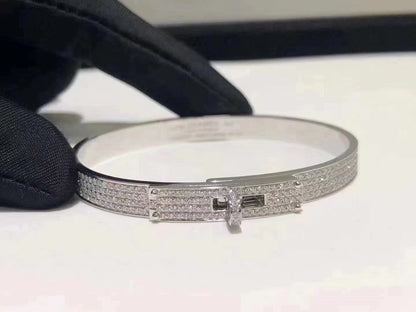 Mystic HM KELLY BRACELET IN SILVER AND FULL PAVE DIAMOND