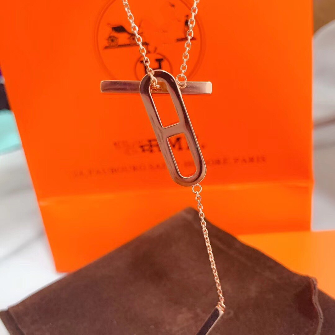 Mystic HM NECKLACE PLATINUM ROSE GOLD DIAMOND