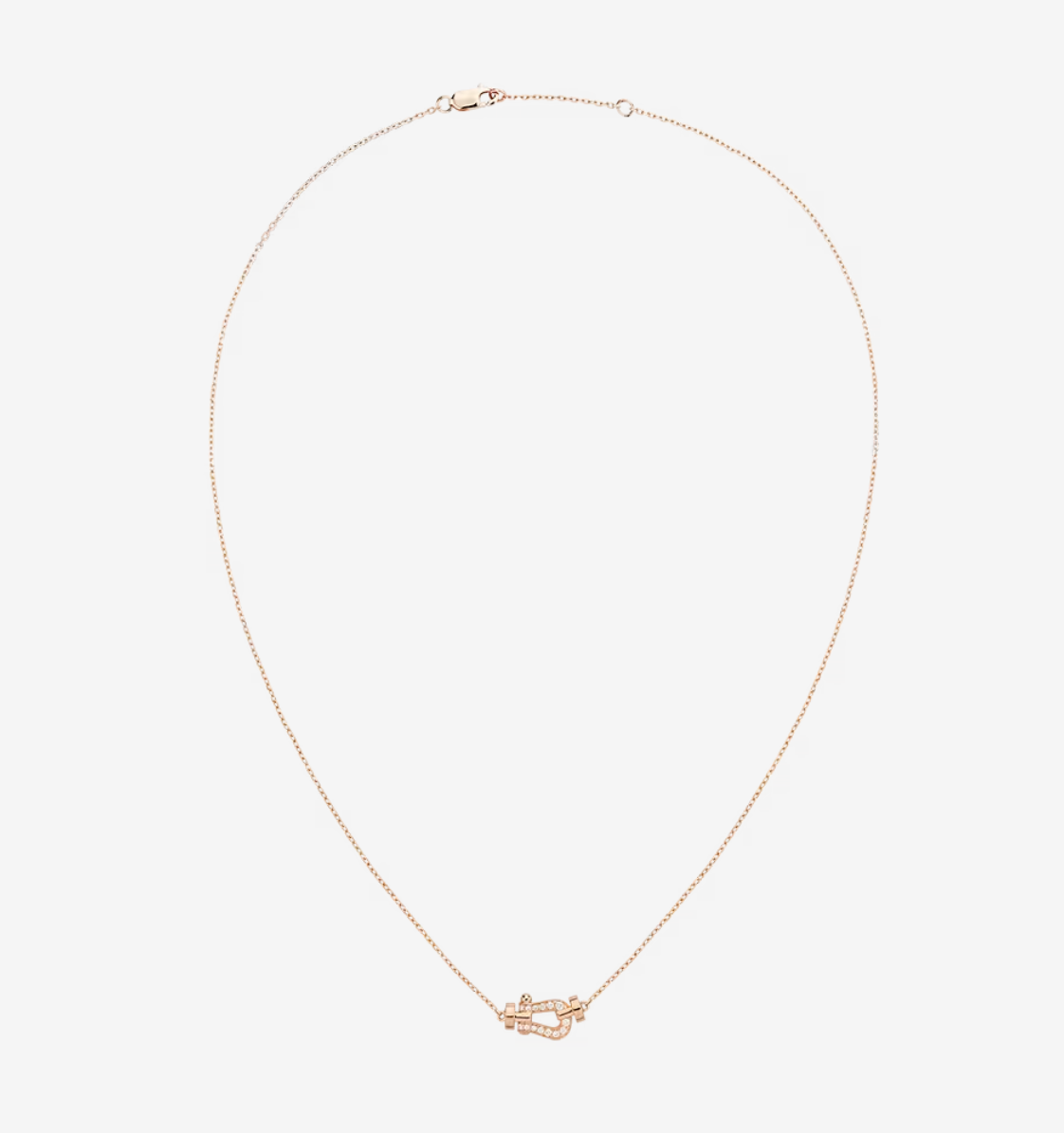 Mystic FORCE 10 DIAMOND PINK GOLD NECKLACE MINI MODEL