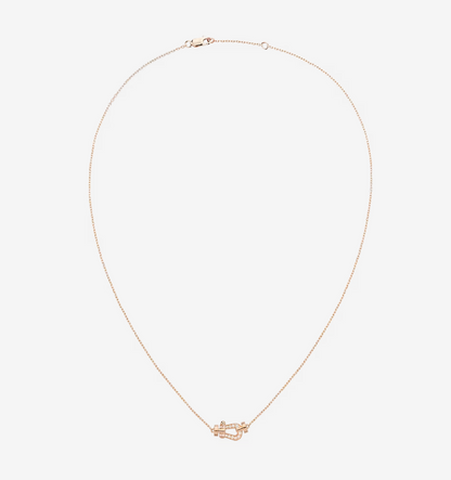 Mystic FORCE 10 DIAMOND PINK GOLD NECKLACE MINI MODEL