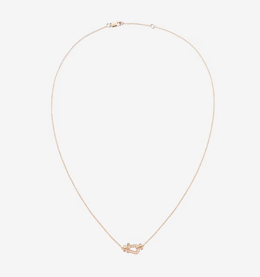 Mystic FORCE 10 DIAMOND PINK GOLD NECKLACE MINI MODEL