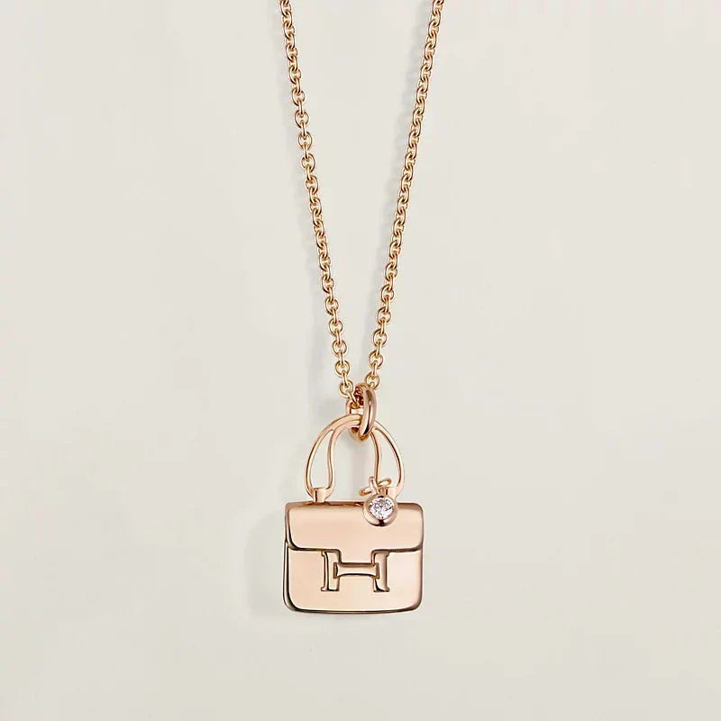 Mystic AMULETTE PEDANT ROSE GOLD NECKLACE