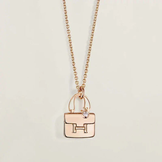 Mystic AMULETTE PEDANT ROSE GOLD NECKLACE