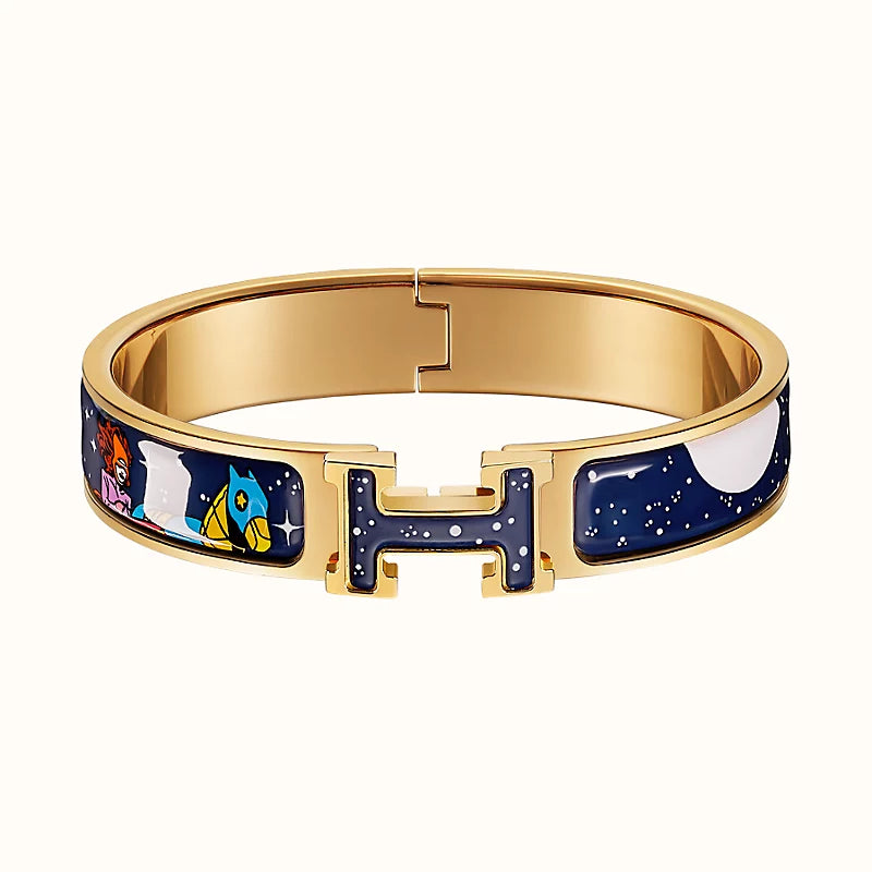 Mystic H STAR AND MOON BRACELET 12MM