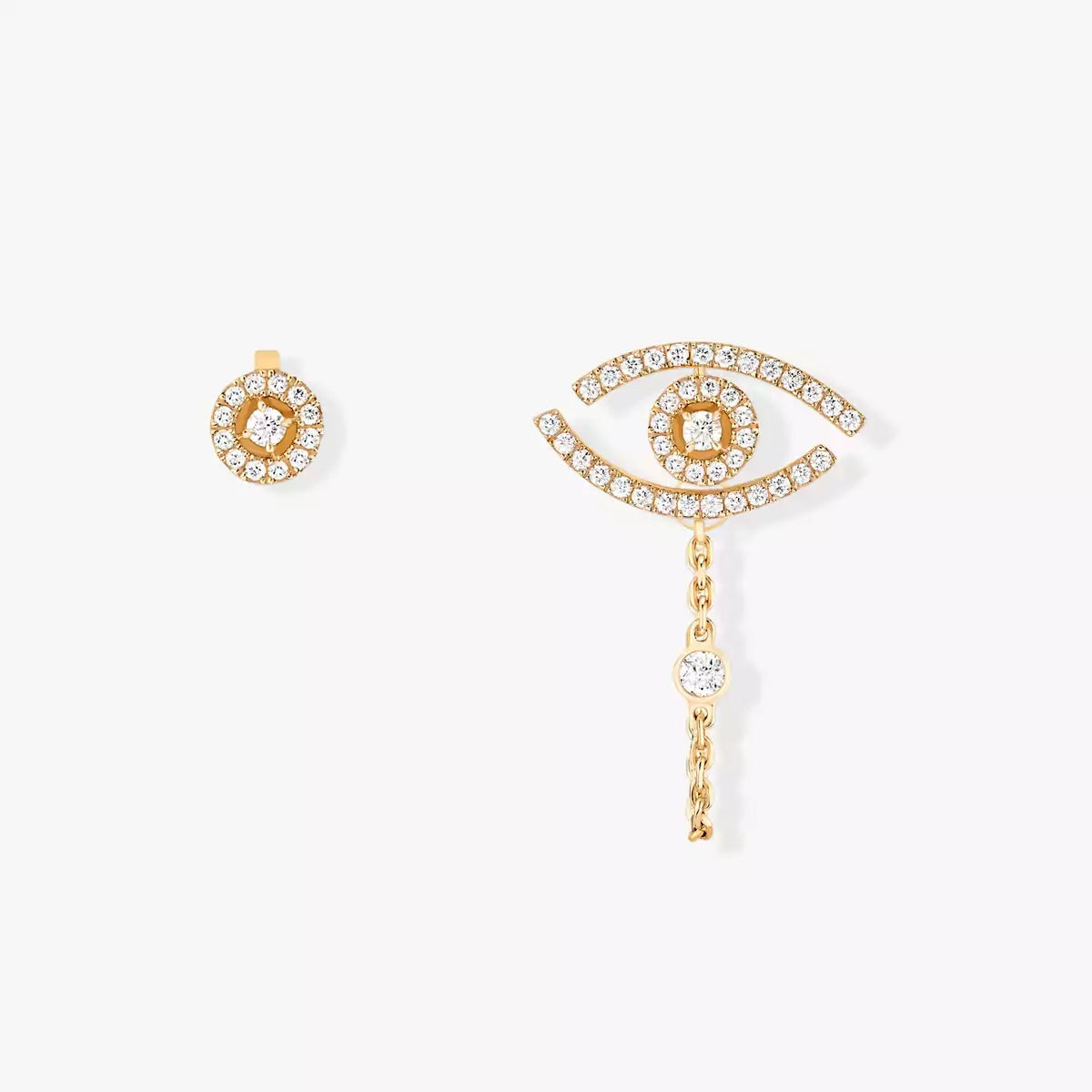 [Mystic]Lucky Eye Diamond Earrings