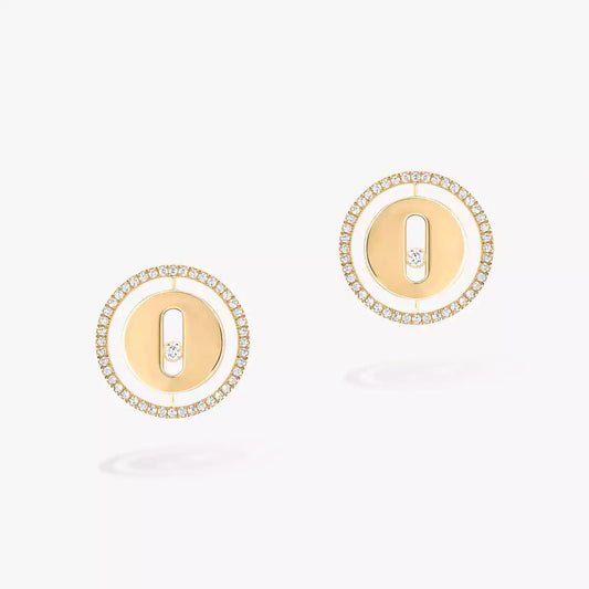[Mystic]Lucky Move Diamond Earrings