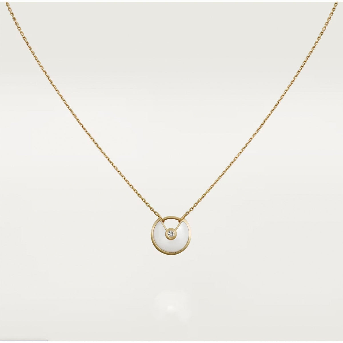 Mystic AMULETTE ROSE GOLD MOP NECKLACE