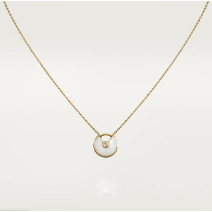 Mystic AMULETTE ROSE GOLD MOP NECKLACE