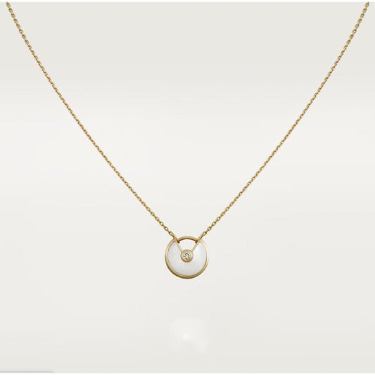 Mystic AMULETTE ROSE GOLD MOP NECKLACE