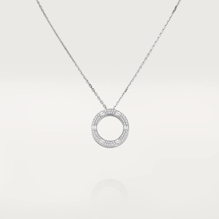 Mystic LOVE NECKLACE ADJUSTABLE SILVER