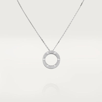 Mystic LOVE NECKLACE ADJUSTABLE SILVER
