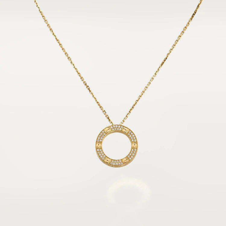 Mystic LOVE NECKLACE ADJUSTABLE ROSE GOLD
