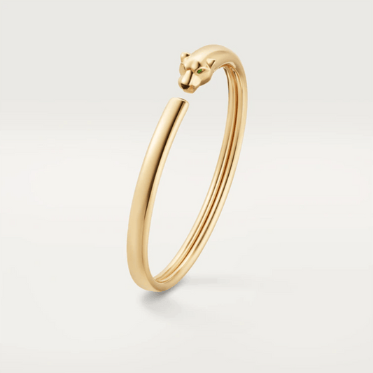 Mystic PANTHERE GOLD OPEN BRACELET