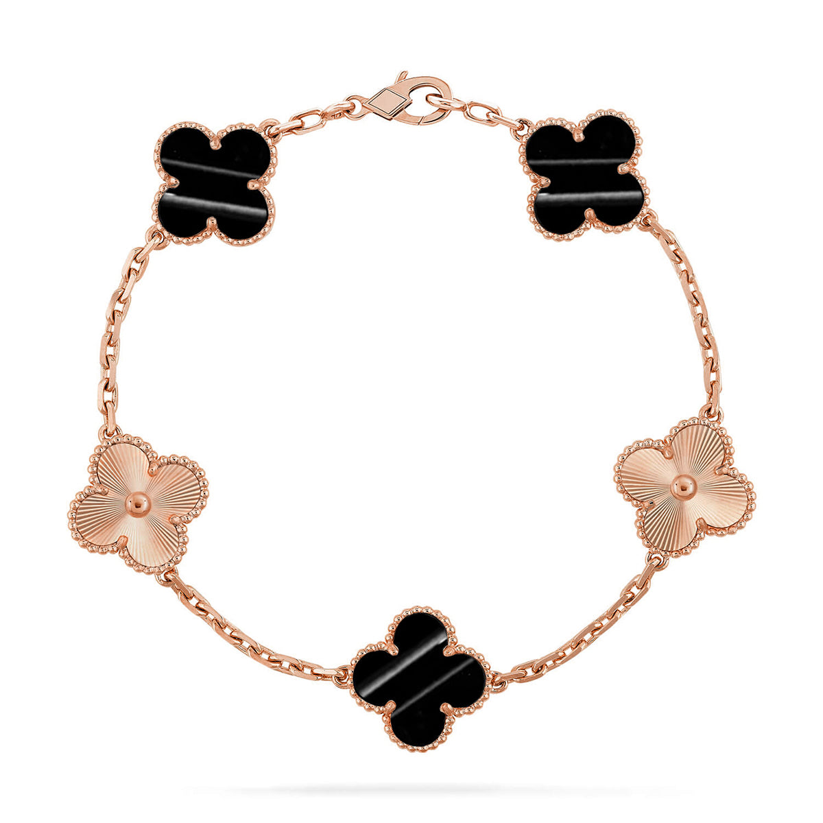 [Mystic ]New  CLOVER 5 MOTIF PULSAR STONE BRACELET COLLECTION