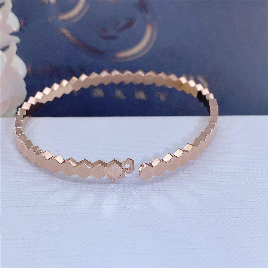 Mystic BEE LOVE PINK GOLD BRACELET