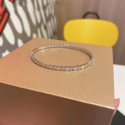 Mystic BEE LOVE SILVER DIAMOND BRACELET
