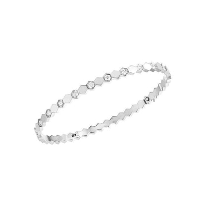 Mystic BEE LOVE SILVER DIAMOND BRACELET
