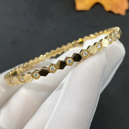 Mystic BEE LOVE GOLD DIAMOND BRACELET