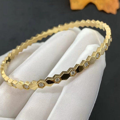 Mystic BEE LOVE GOLD DIAMOND BRACELET