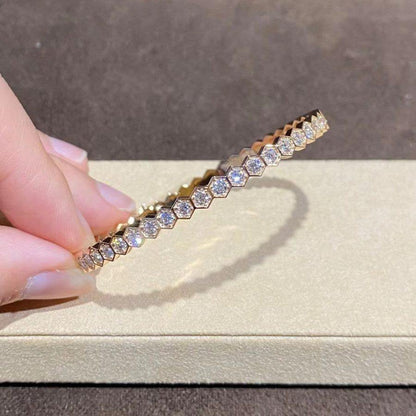 Mystic BEE LOVE GOLD BRACELET FULL DIAMOND